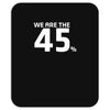 logo we are the 45 % scotland independence Mousepad
