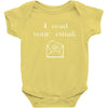 i read your email Baby Bodysuit