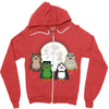 Monster porgs V1 Zipper Hoodie