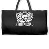 rock and roll Weekender Totes