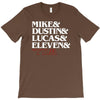 mike dustin lucas eleven will T-Shirt