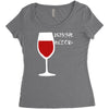 drink the blood Women's Triblend Scoop T-shirt