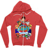 paw patrol birthday boy aunt Zipper Hoodie