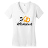 i love oktoberfest Women's V-Neck T-Shirt