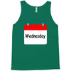 title of day of the week wednesday day of the week Tank Top