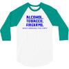 funny t shirt alcohol tobacco firearms who's bringing the chips tee 3/4 Sleeve Shirt