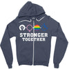 Stronger Together Zipper Hoodie