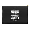 i was addicted to the hokey pokey Accessory Pouches