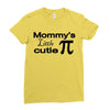 mommy's little cutie Ladies Fitted T-Shirt
