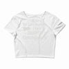 you can't scare me i have a daughter in colorguard Crop Top