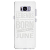 legends are born in june Samsung Galaxy S8 Plus