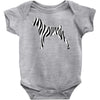 zebra pattern Baby Bodysuit