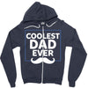 Coolest Dad Ever Zipper Hoodie
