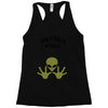 Alien Says Don't Touch My Belly Racerback Tank