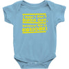 i hope i dont black out because this is awesome Baby Onesie