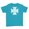 vw volkswagen iron cross Youth Tee