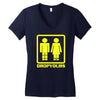 drop yours Women's V-Neck T-Shirt