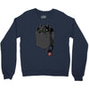 pocket toothless Crewneck Sweatshirt
