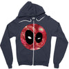 Starry Night Deadpool Zipper Hoodie