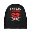 i steal heart valentin day Baby Beanies