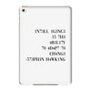intelligence is the ability to adapt to change iPad Mini 4 Case