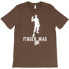 finger wag batle royal gaming T-Shirt
