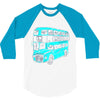 london double decker bus 3/4 Sleeve Shirt