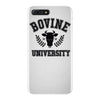 bovine university iPhone 7 Plus Case