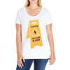 the floor is lava Ladies Curvy T-Shirt