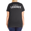 Life Begins at Forty 1978 the Birth of Legends Ladies Curvy T-Shirt