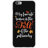 my favorite season is the fall of the patriarchy iPhone 6/6s Case