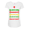 i'm not just a black girl Maternity Scoop Neck T-shirt