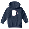 glass and coffee Youth Hoodie