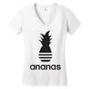 Pineapple Women's V-Neck T-Shirt