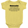 motorcyclist Baby Onesie