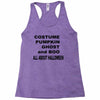 all about halloween. Racerback Tank