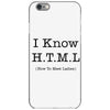 i know html iPhone 6/6s Case