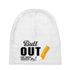 Butt Out Lung Cancer Awareness Baby Beanies