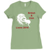 british and irish lions Ladies Fitted T-Shirt
