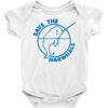 save the narwhales Baby Onesie