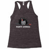 party animal Racerback Tank