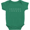 anthony joshua men's boxing Baby Bodysuit