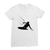 kitesurfing Ladies Fitted T-Shirt