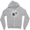 Moon Night Zipper Hoodie