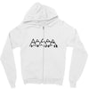 mountains tee Zipper Hoodie