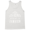 les reines naissent en janvier Tank Top