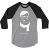 adolf hipster hitler geek 3/4 Sleeve Shirt