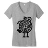 amazin' cat Women's V-Neck T-Shirt