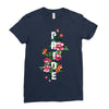 Pride Floral Ladies Fitted T-Shirt