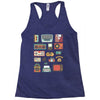 vintage electronic retro technology Racerback Tank